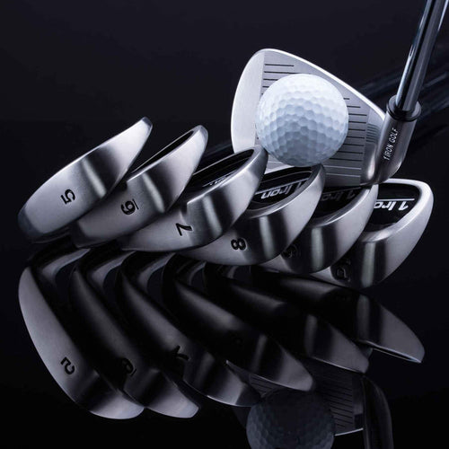 1 Iron Golf 1 Irons Set #5 thru PW with another clubface and golf ball