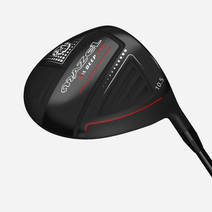 low angle golf driver view highlighting sole edge detailing and seamless head construction between sole and side profile