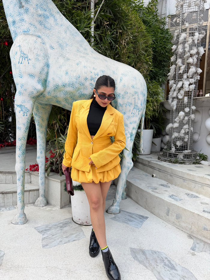 Tumblr Girl Co-Ord Set - Yellow