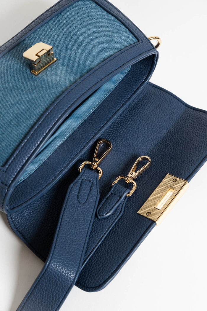 Abel Denim Crossbody Bag