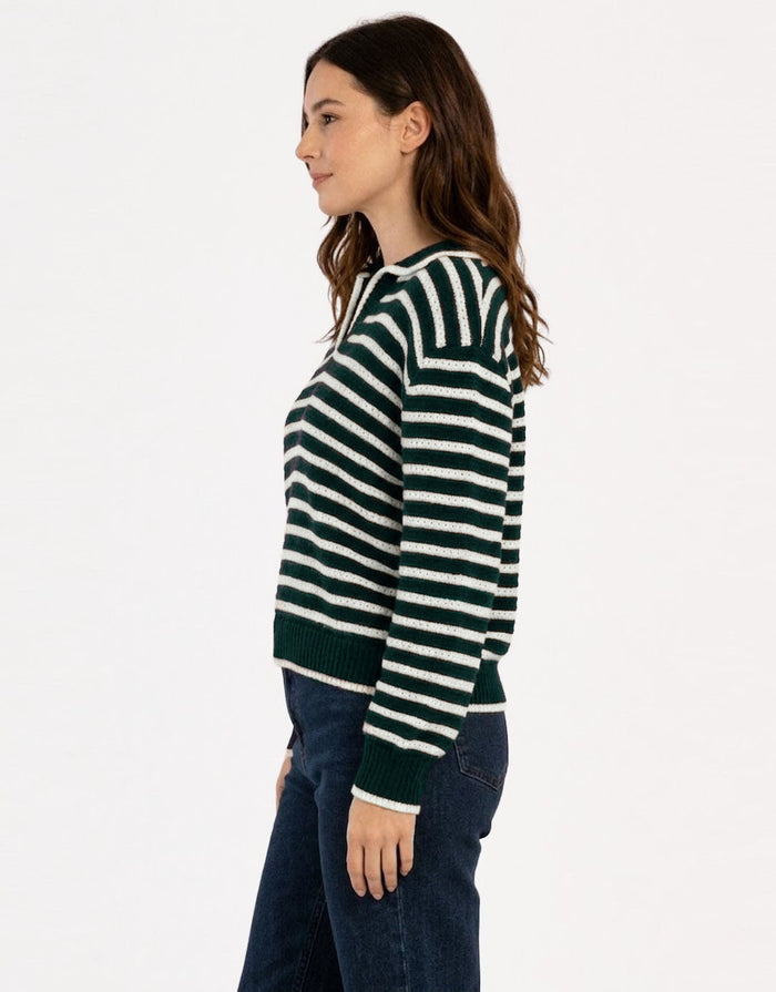 betty-basics-aberdeen-polo-knit-sweat-navy-stripe-womens-clothing