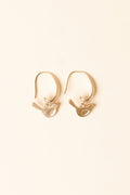 Abia Gold Bird Hook Earrings