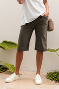 Air-Lite Olive Stretch Pocket Shorts,Lifestyle