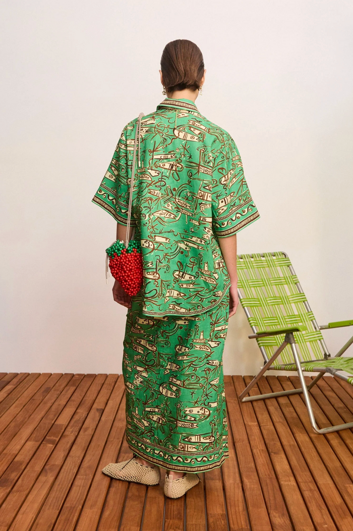 Alemais Fish sticks Sarong