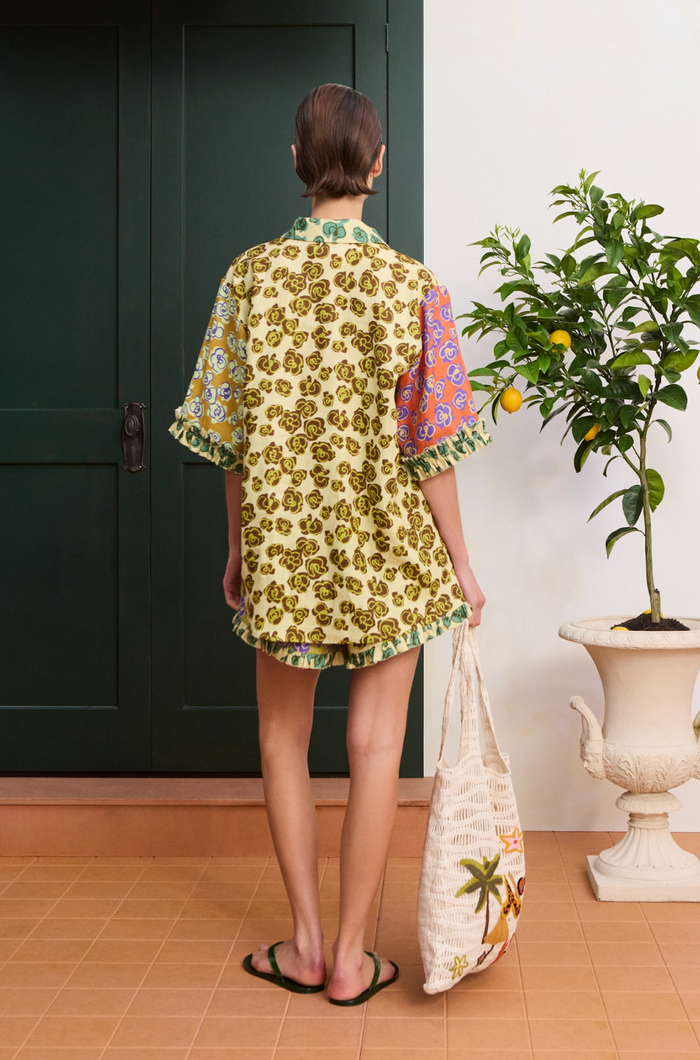 Alemais Patty Spliced Shorts