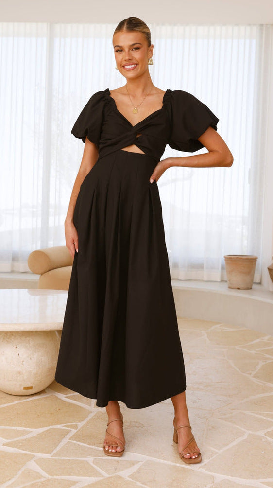 Algar Maxi Dress - Black