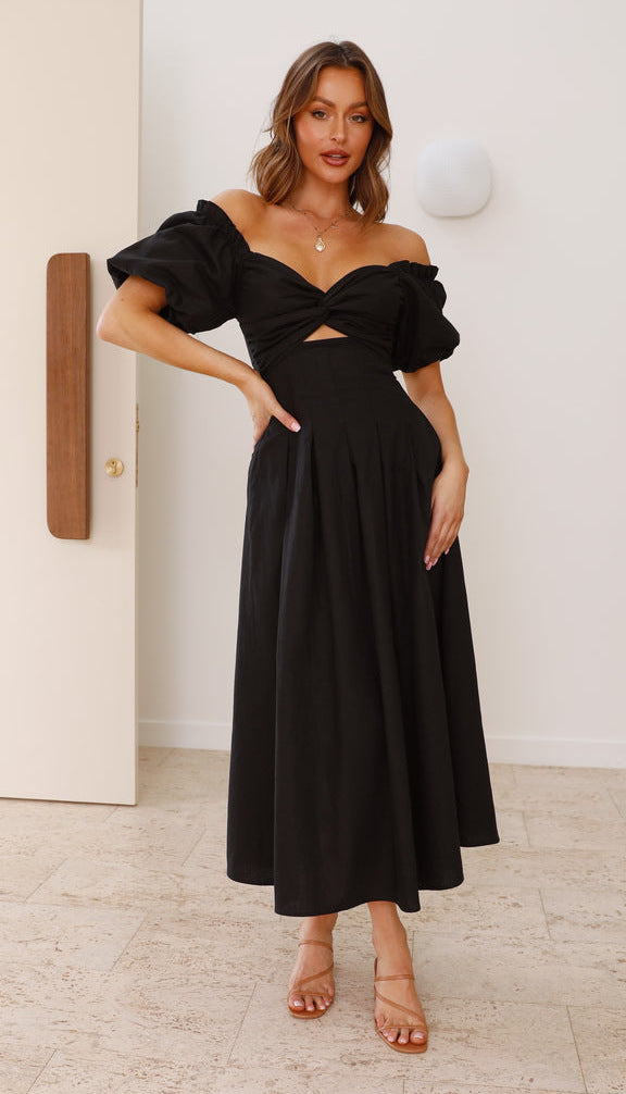 Algar Maxi Dress - Black