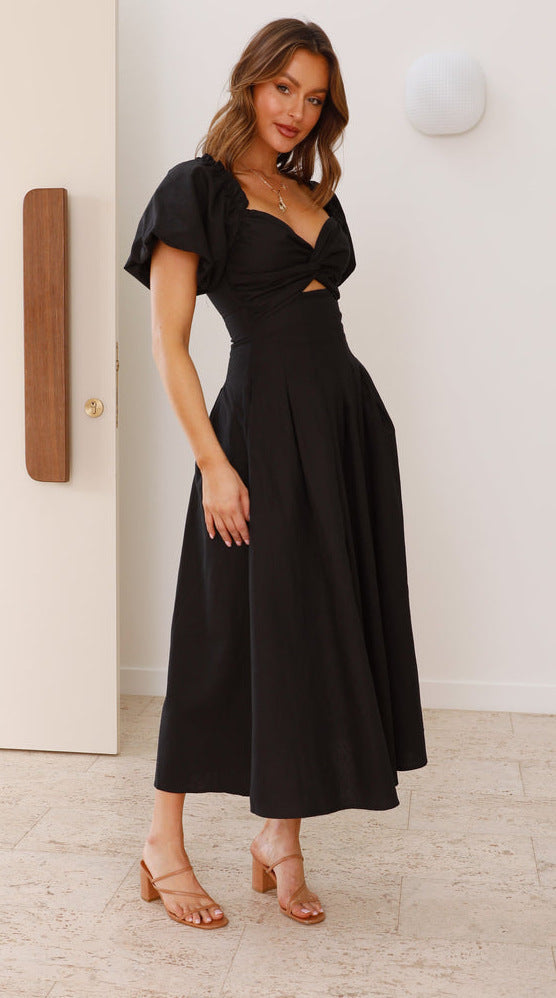 Algar Maxi Dress - Black
