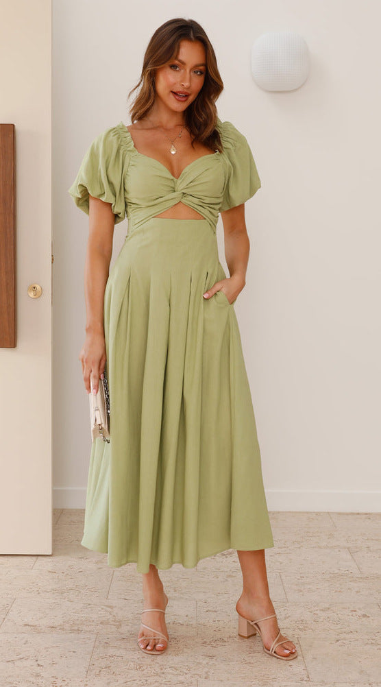 Algar Maxi Dress - Green