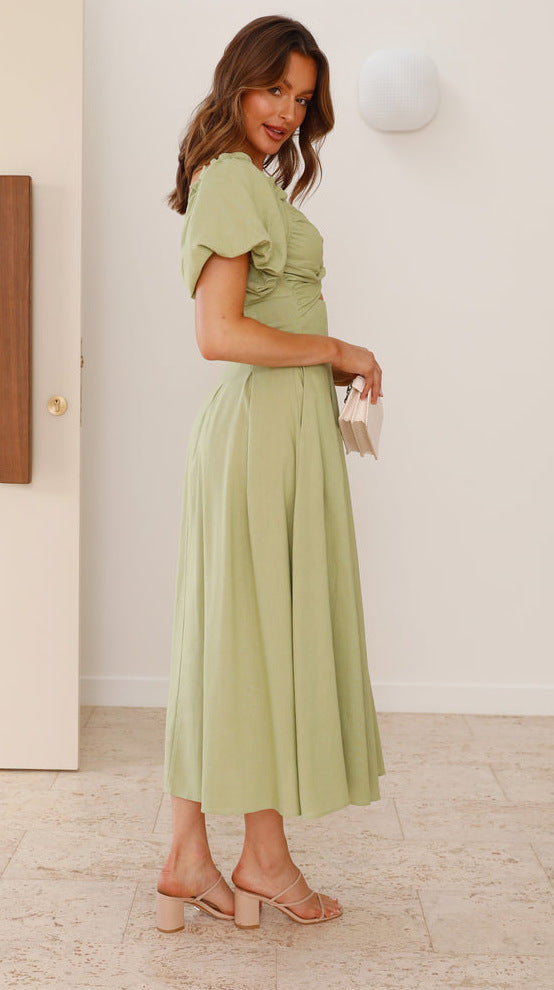 Algar Maxi Dress - Green