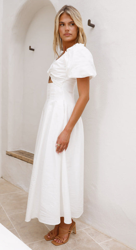 Algar Maxi Dress - White
