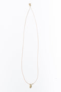 Allura Gold Oval Pendant Necklace