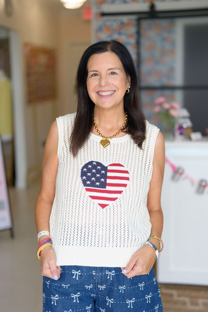 Americas Sleeveless Tank - LOL