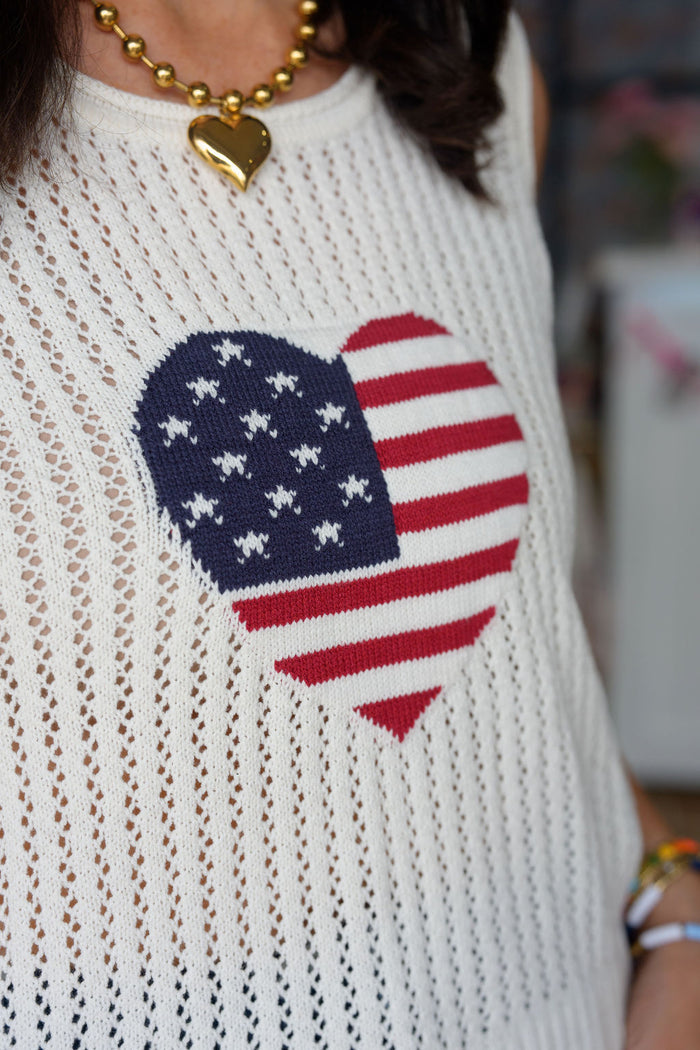 Americas Sleeveless Tank - LOL