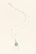 Aneth Sage Beaded Pendant Necklace