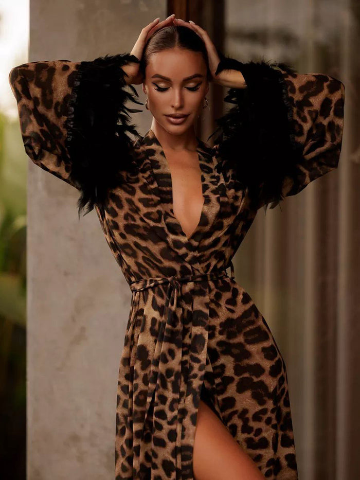 Anya Robe - Brown