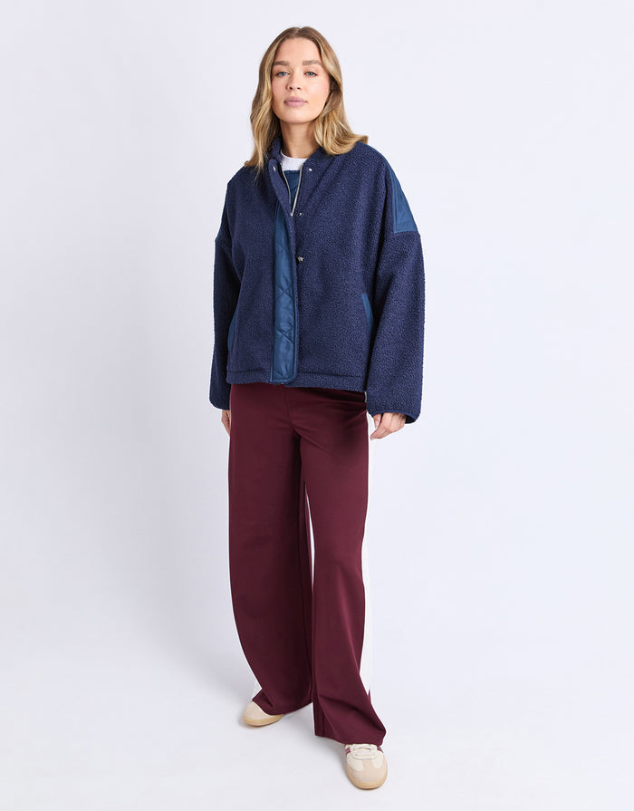 foxwood-arizona-fleece-zip-thru-navy-womens-clothing