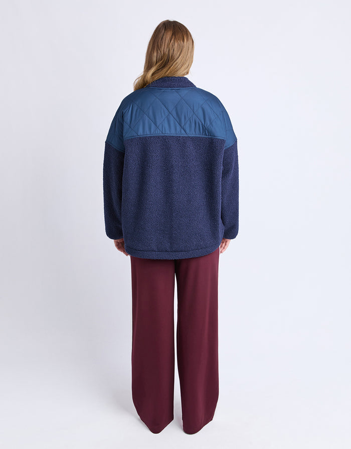 foxwood-arizona-fleece-zip-thru-navy-womens-clothing