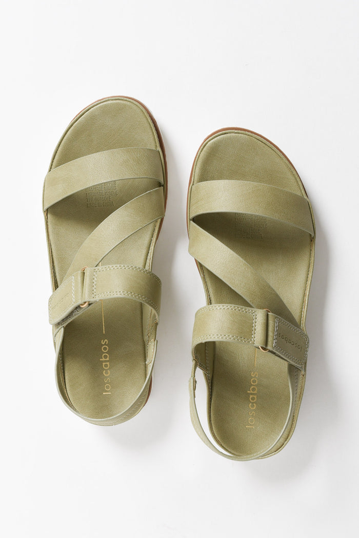 Ashli Sage Strappy Sandal