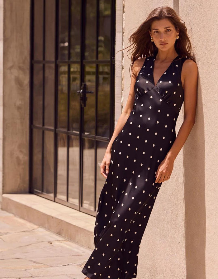stories-be-told-aston-maxi-dress-black-large-polka-dot-womens-clothing