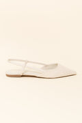 Ava Blush Leather Slingback Mule