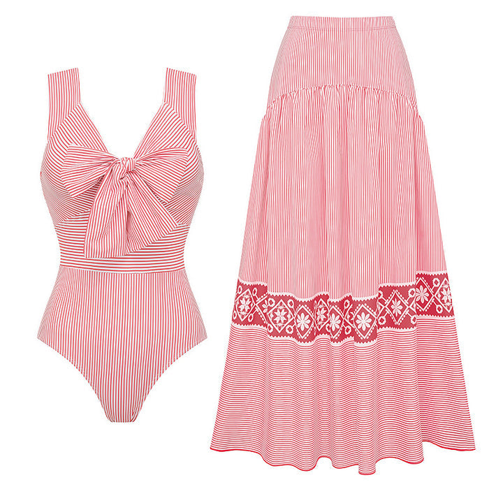 Ballet Heat Swimsuit Set - Pink