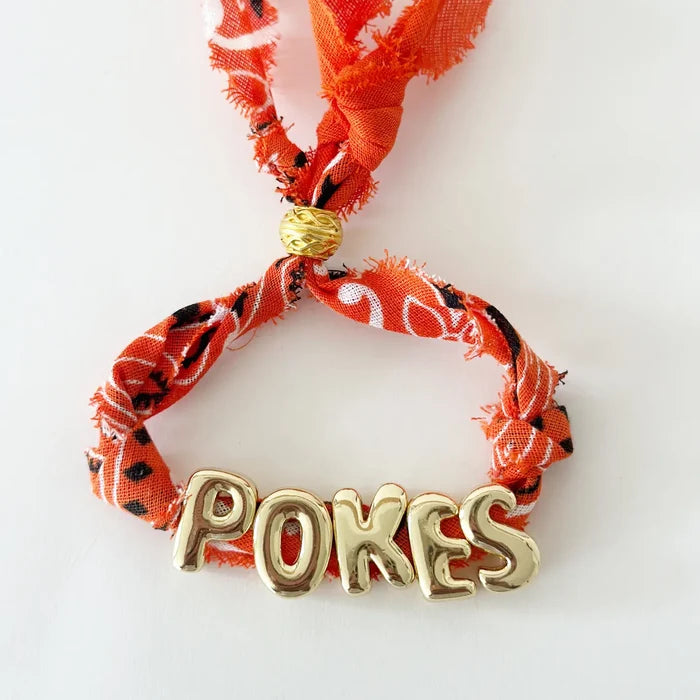 Bandana Gameday Bracelet