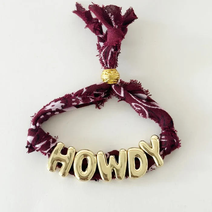 Bandana Gameday Bracelet