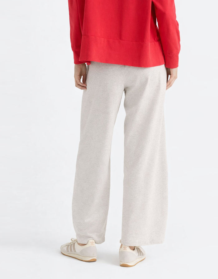 Barrel Leg Sweatpant - Grey Marle