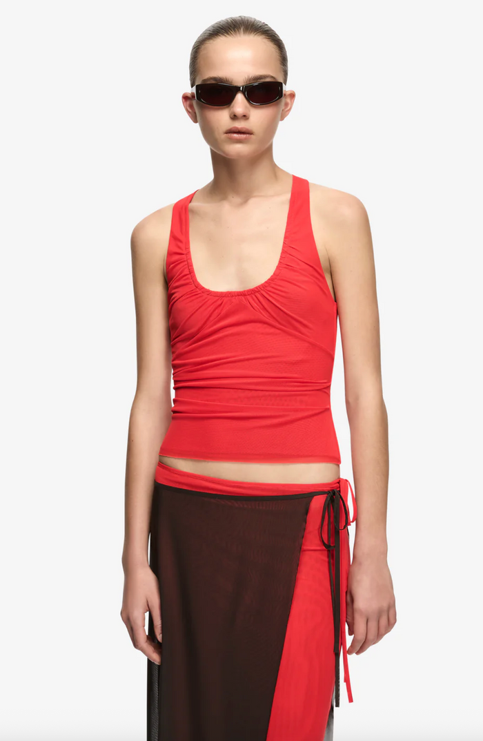 Bec and Bridge Alyna Racer Top - Flame