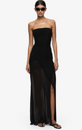 Bec and Bridge willorin Strapless Maxi Dress - Black