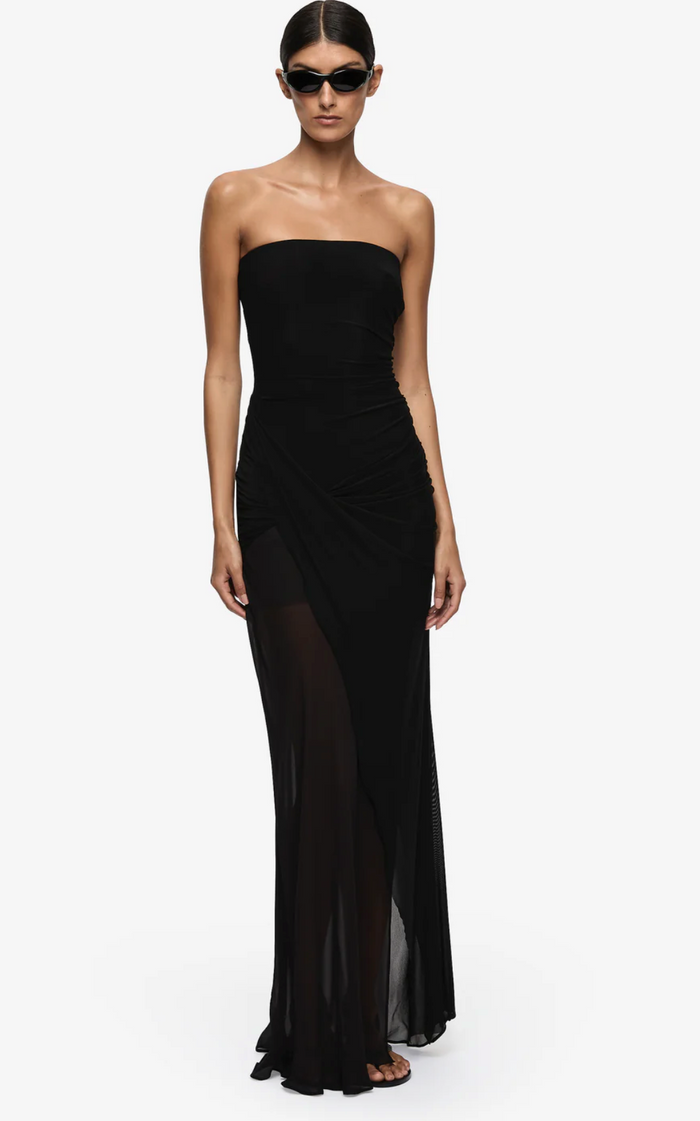 Bec and Bridge willorin Strapless Maxi Dress - Black