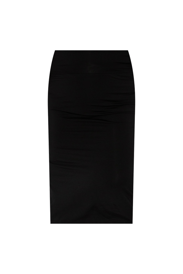 Black Bamboo Maxi Tube Skirt,ghost-mani