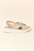 Bogota Gold Platform Sandal