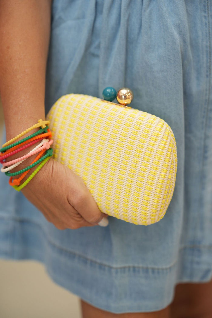 Bondi Yellow Clutch