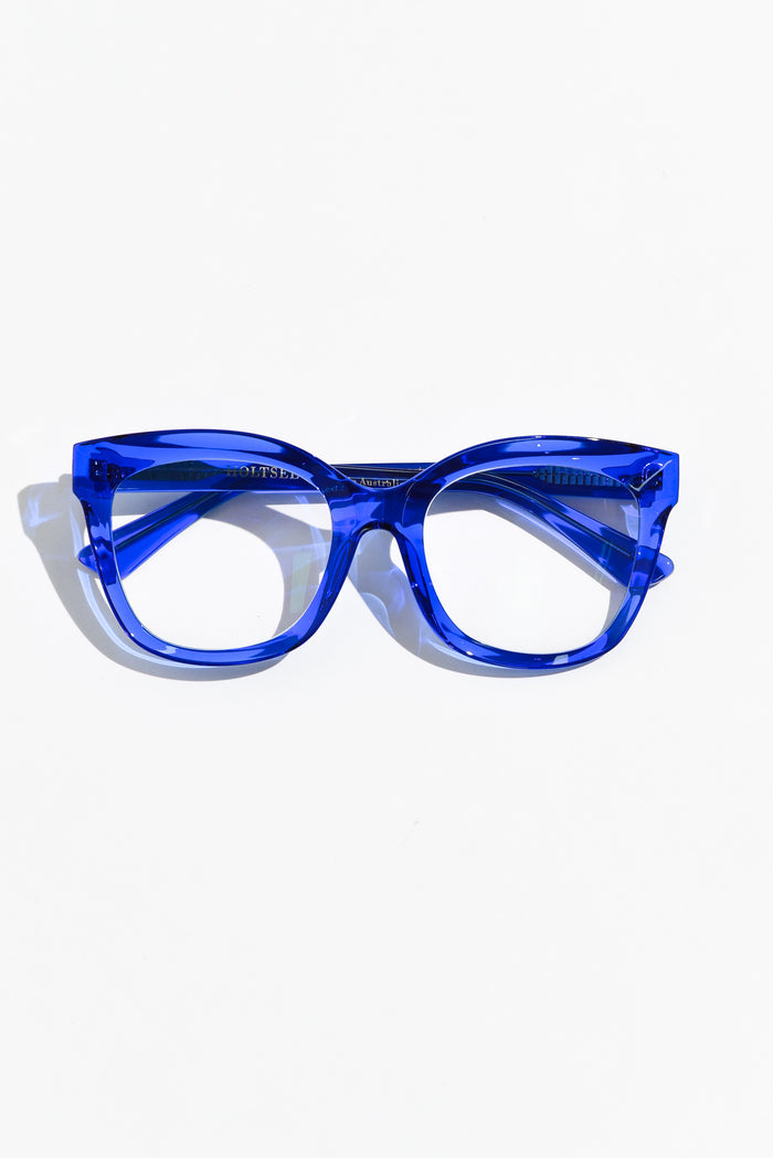 Bourke Blue Reading Glasses