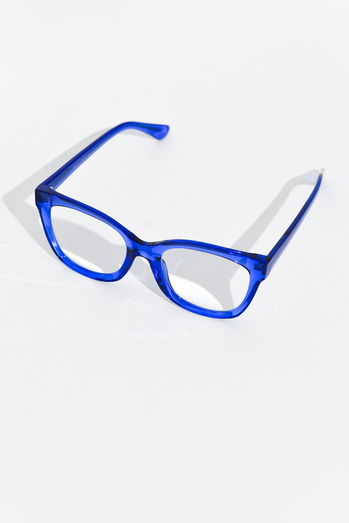 Bourke Blue Reading Glasses