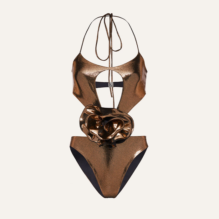 Bronzed Muse Monokini - Bronze