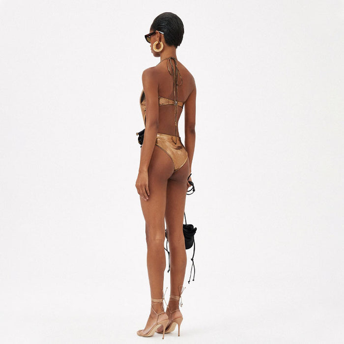 Bronzed Muse Monokini - Bronze