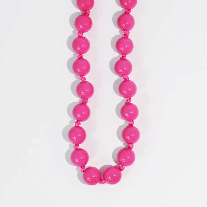 Bubblegum Bead Necklace