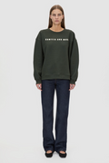 Camilla and Marc Anca Graphic Sweater - Bottle Green