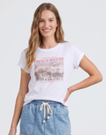 Cannes Tee - White