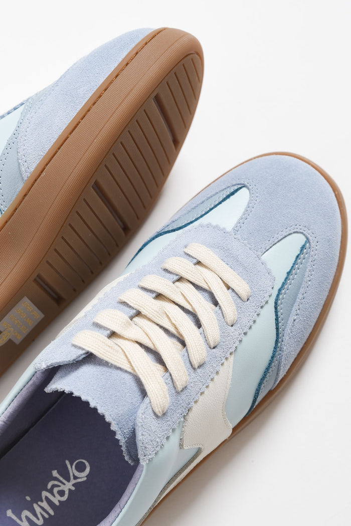 Castro Blue Suede Leather Sneaker