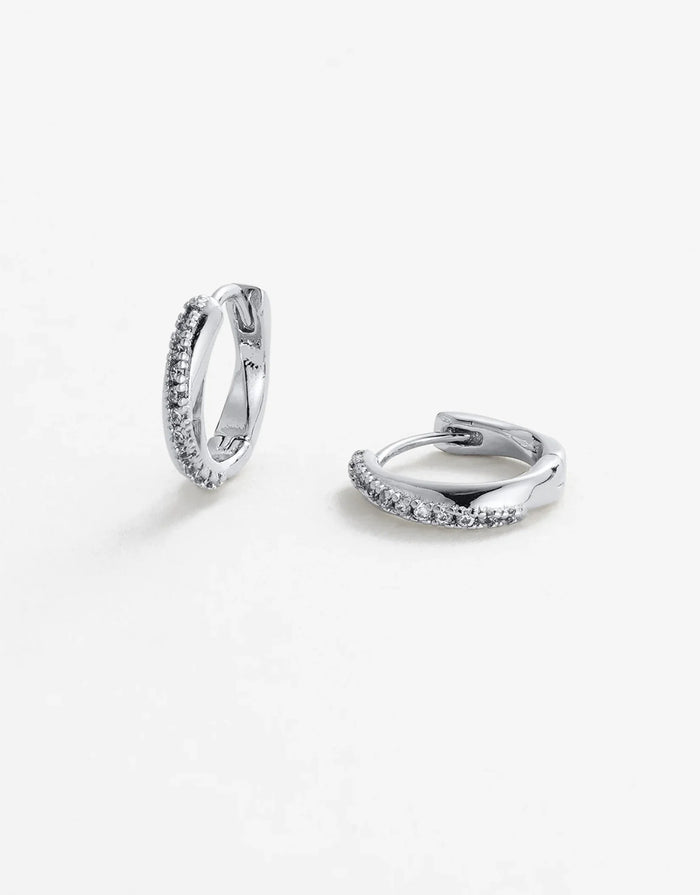 Celeste Huggie - Silver