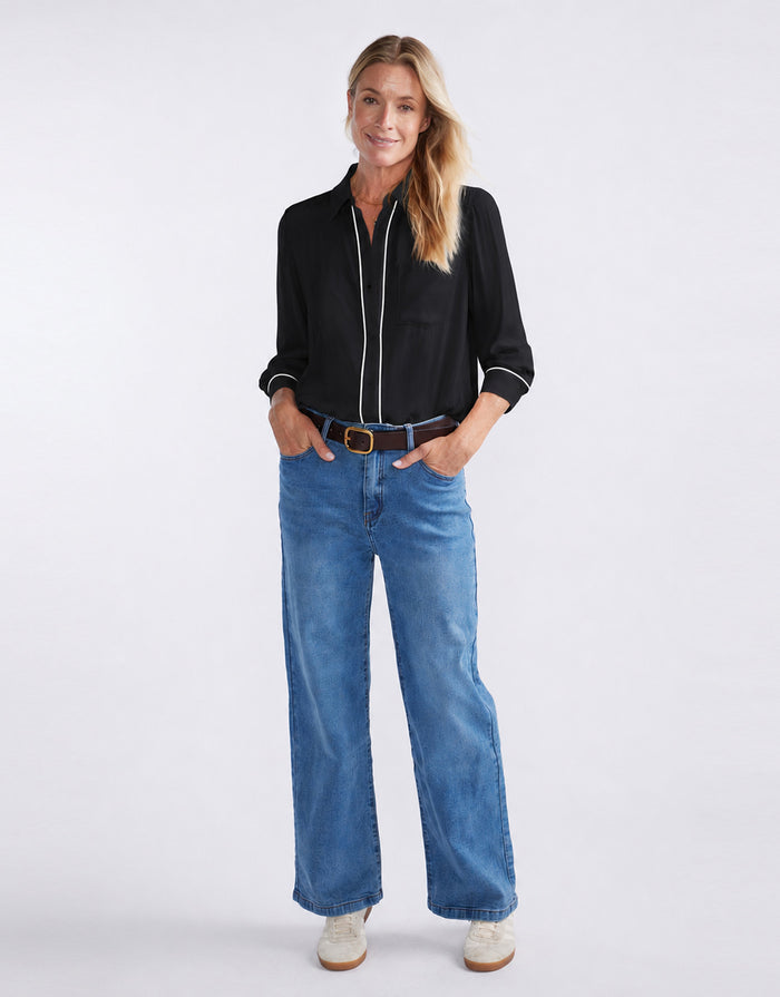 white-co-charlize-drape-shirt-blackwhite-piping-womens-clothing