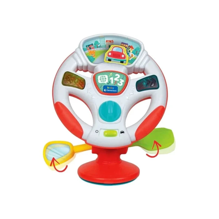 Clementoni Electronic Baby Activity Wheel - ebebek