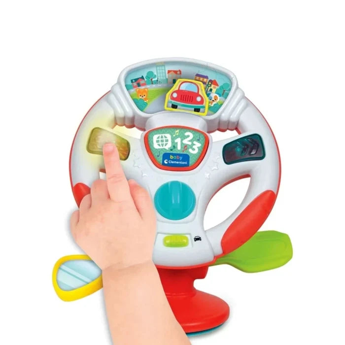 Clementoni Electronic Baby Activity Wheel - ebebek