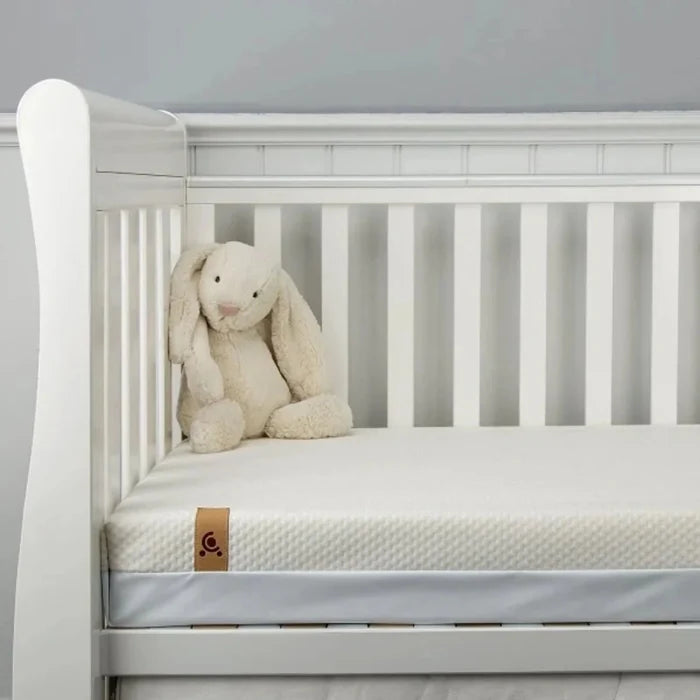 CuddleCo Harmony Hypo - Allergenic Bamboo Sprung Cot Mattress 120 x 60cm - ebebek