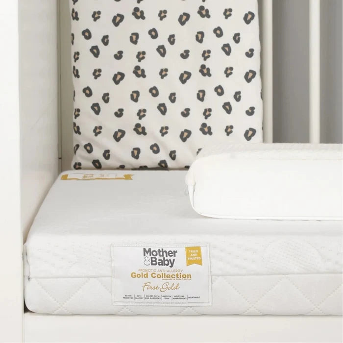 CuddleCo Mother&Baby First Gold Anti - Allergy Foam Cot Mattress 120 x 60cm - ebebek