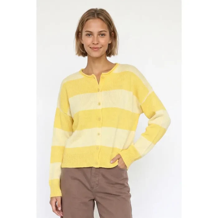 Daisy Stripe Cardigan